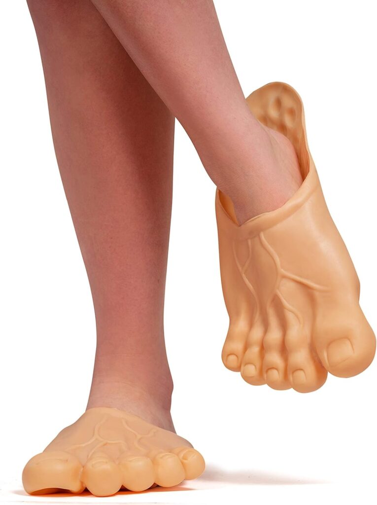 Barefoot Funny Feet Slippers