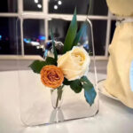 Clear Acrylic Flower Vase