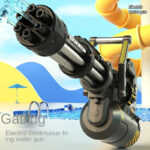 Gatling Electric Water Gun