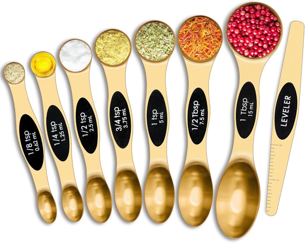 Magnetic Measuring Spoons Set