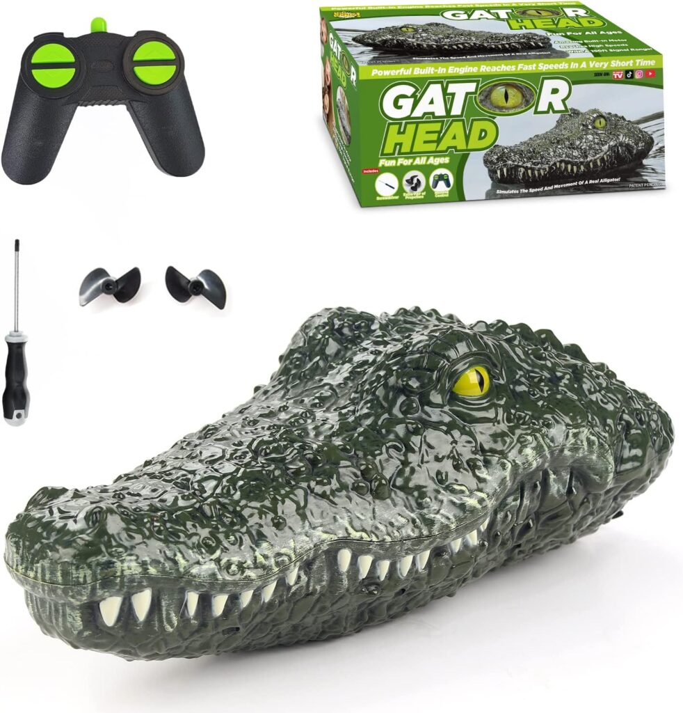 Remote Control Alligator Head