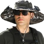 Wide Brim Solar Fan Hat