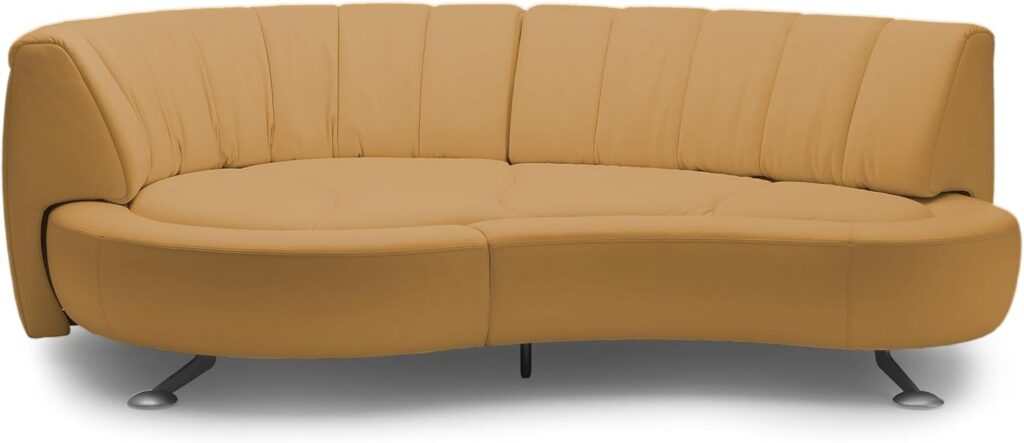 180° rotatable backrest transforms sofa