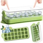 Ice Cube Tray with Lid and Bin