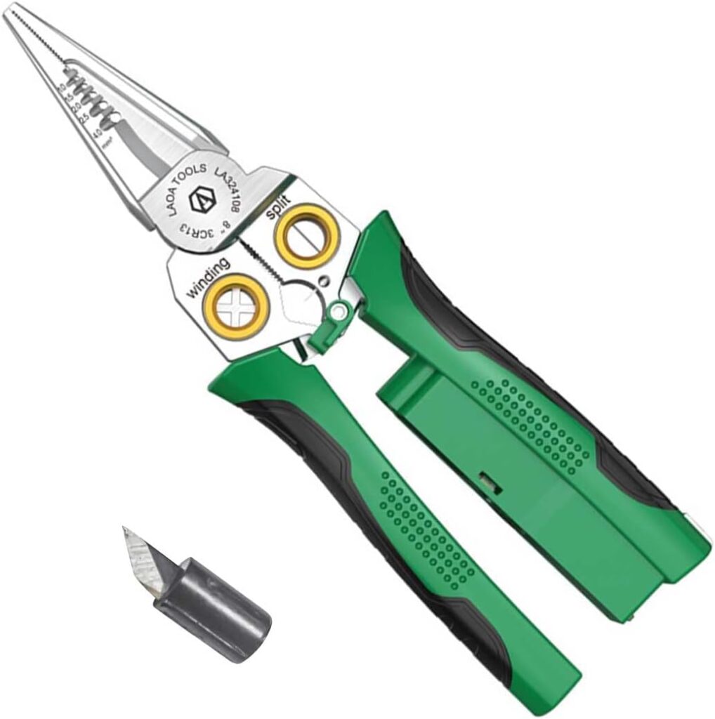 8in1 Wire Stripping Pliers