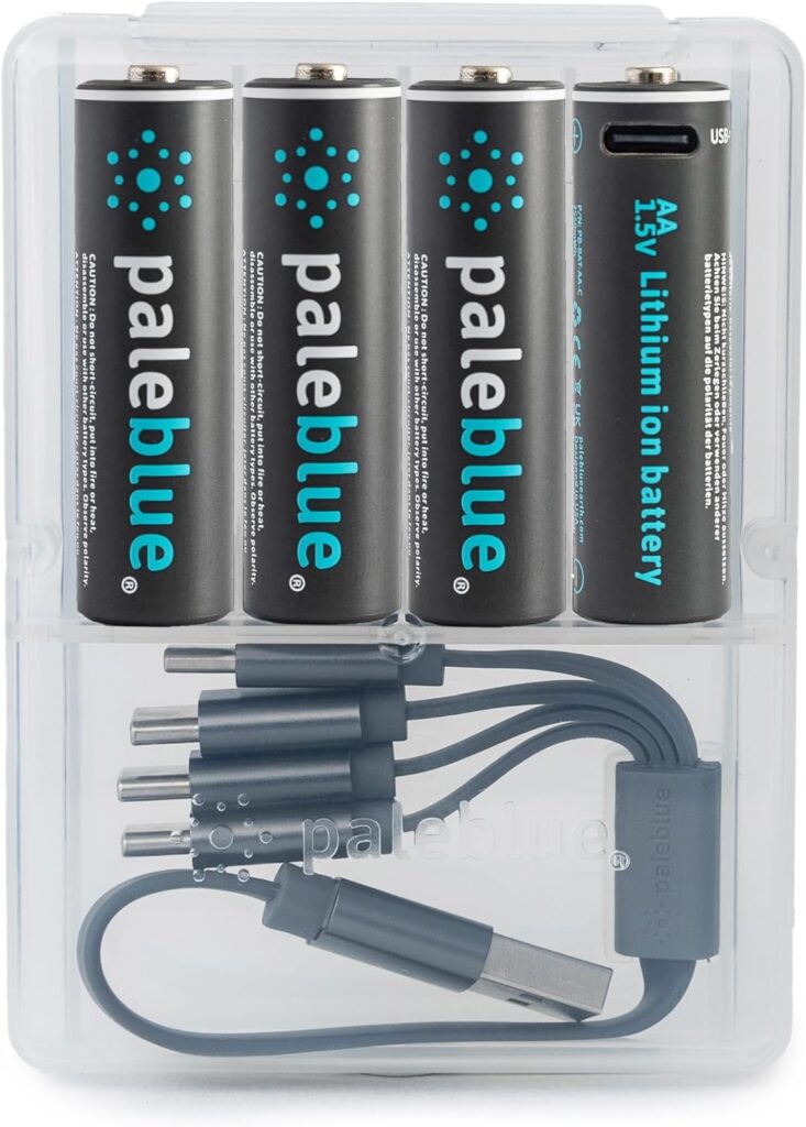 Usb rechargeable AA batteries