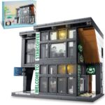 City Coffee House Building Blocks Set