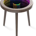 Infinity mirror table