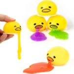 Puking Egg Yolk Stress Balls