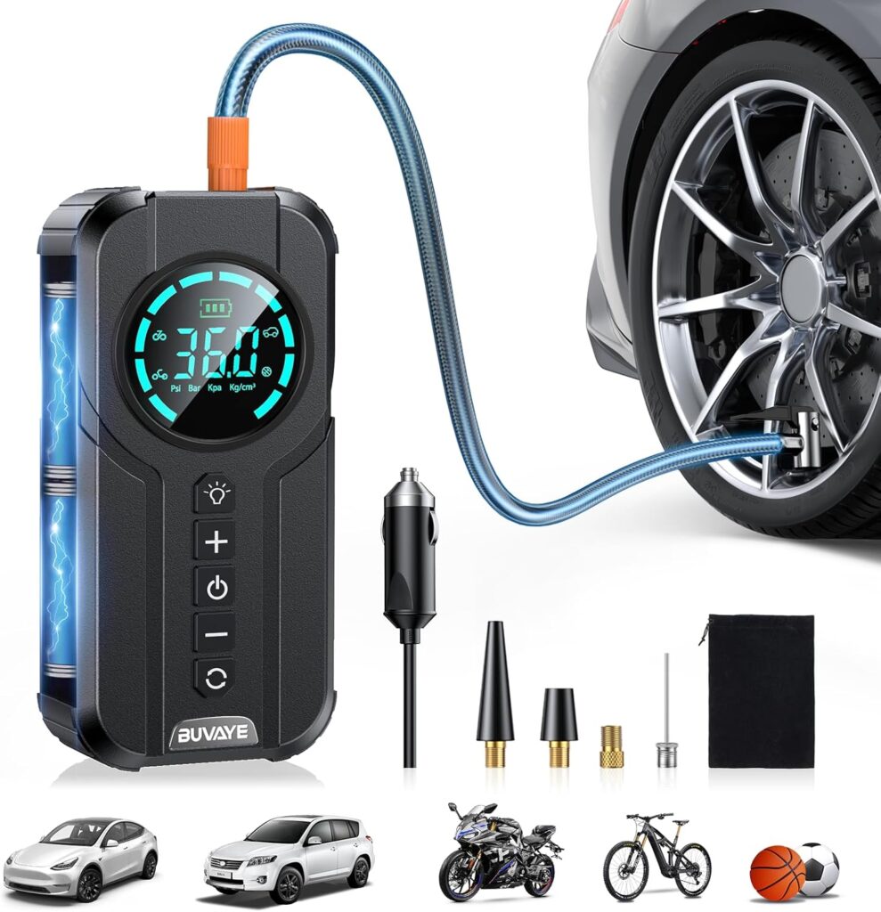 Tire Inflator Portable Air Compressor