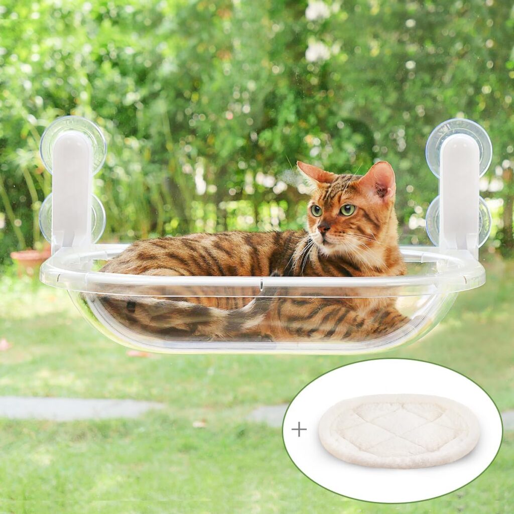 Transparent Cat Window Perch