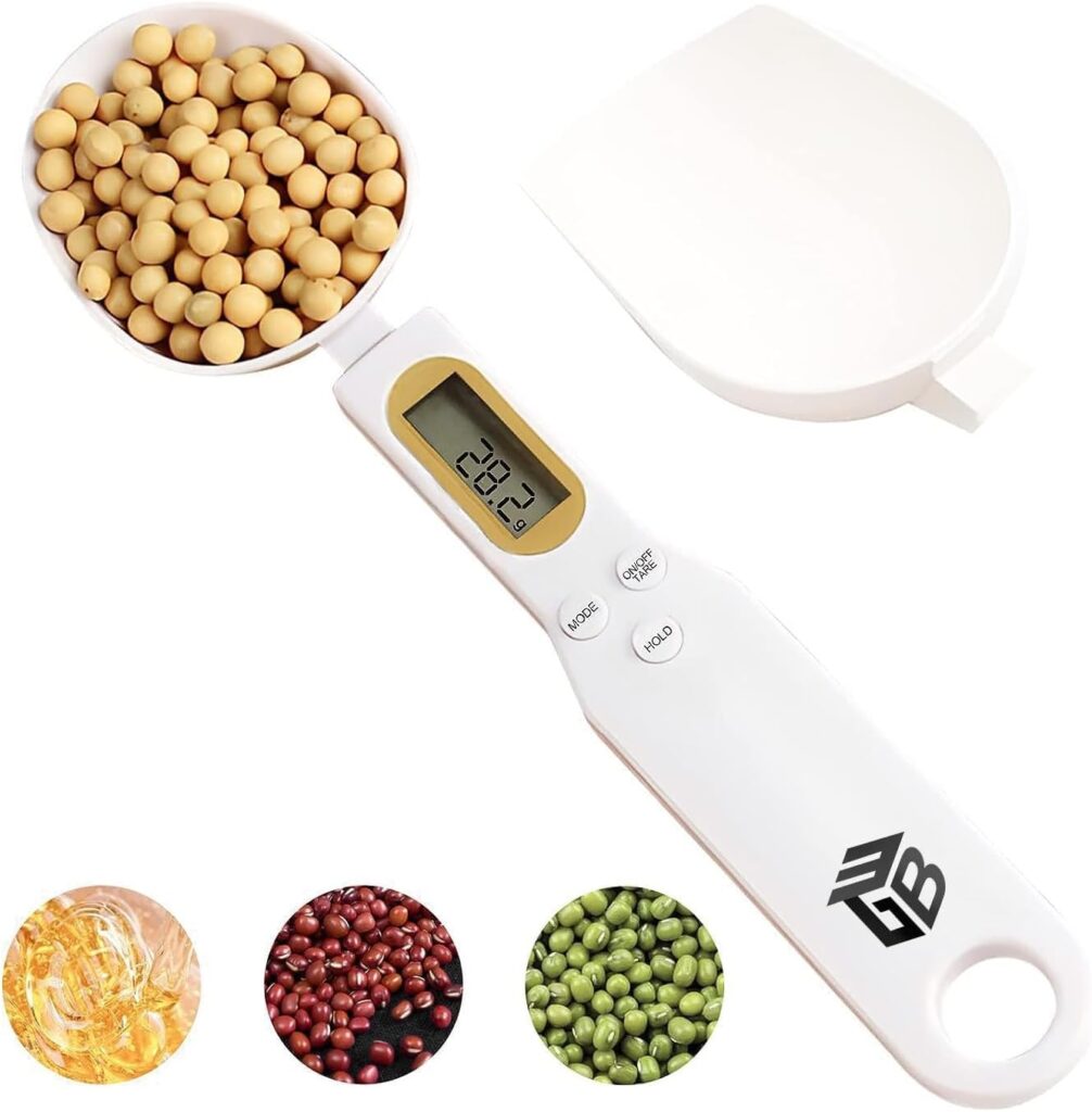 digital measuring spoon with LCD display