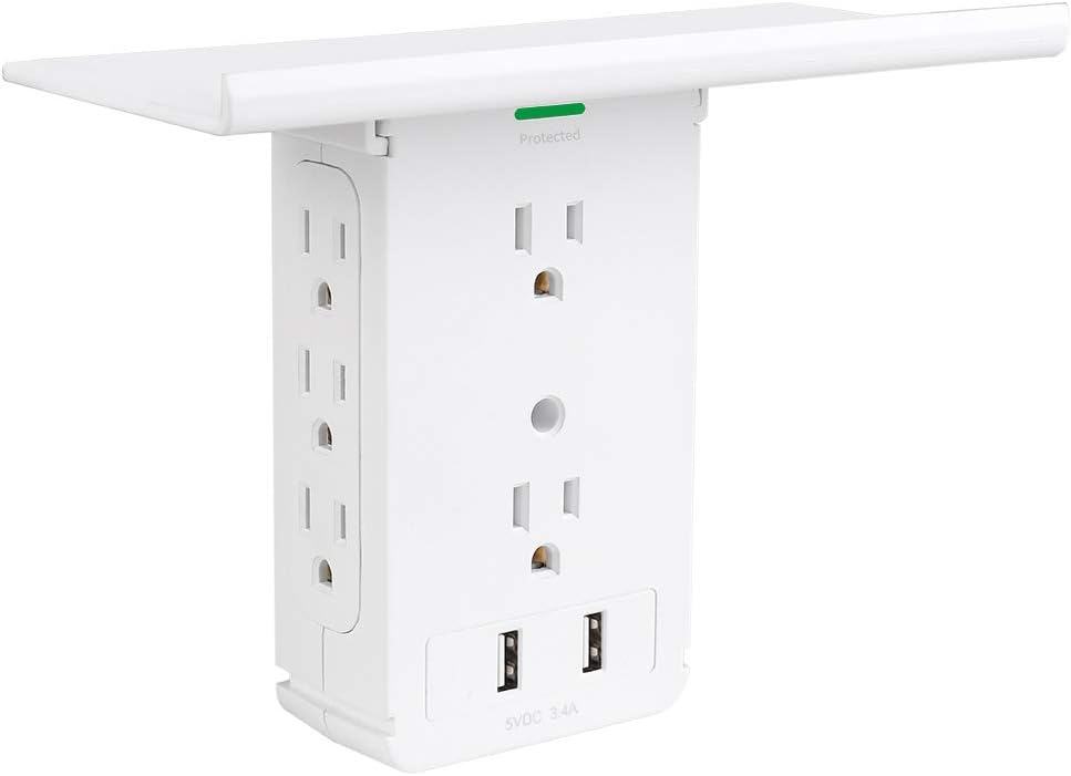 power socket shelf