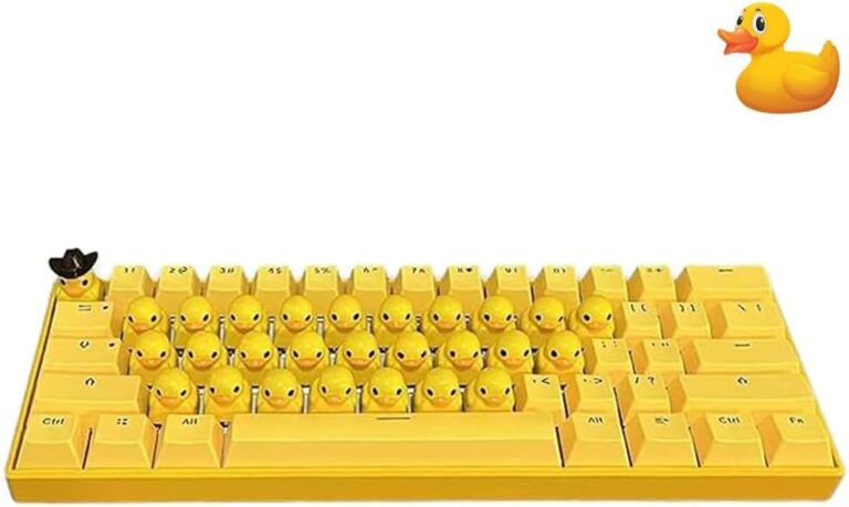 Duck Keyboard Keycaps That Quack