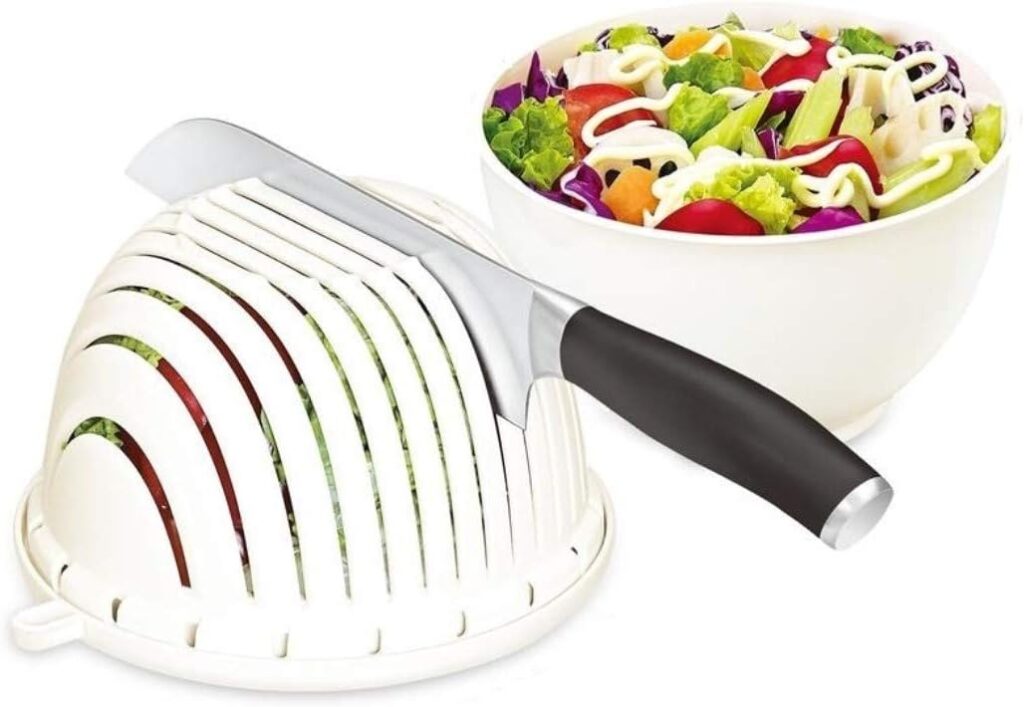 Fruit Vegetable Salad Cutter Bowl