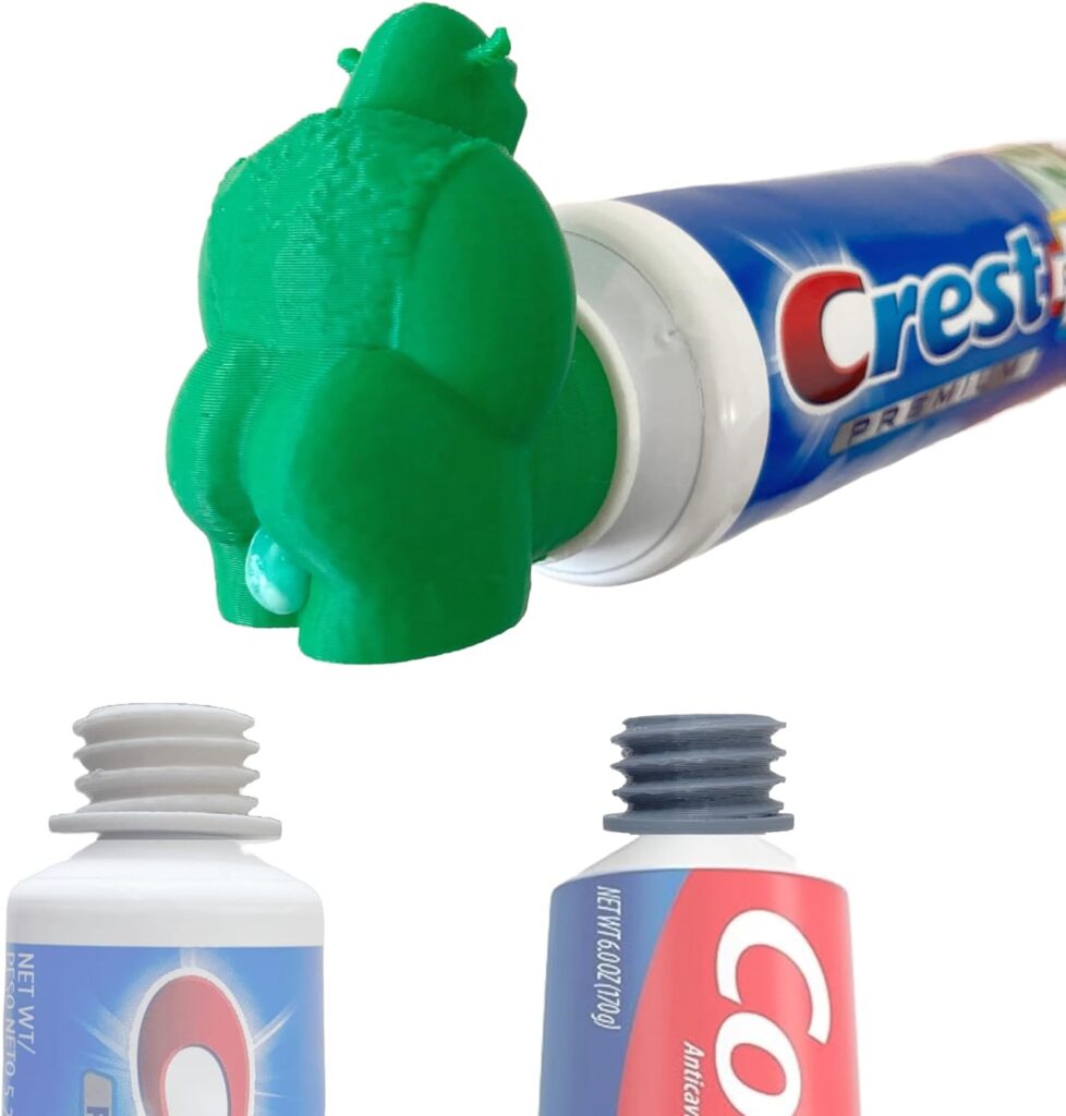 Funny Shrek Pooping Toothpaste Topper