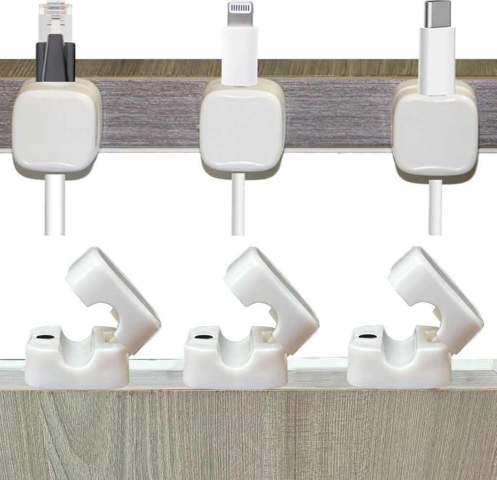 Magnetic Cable Clips Charging Cord Holder