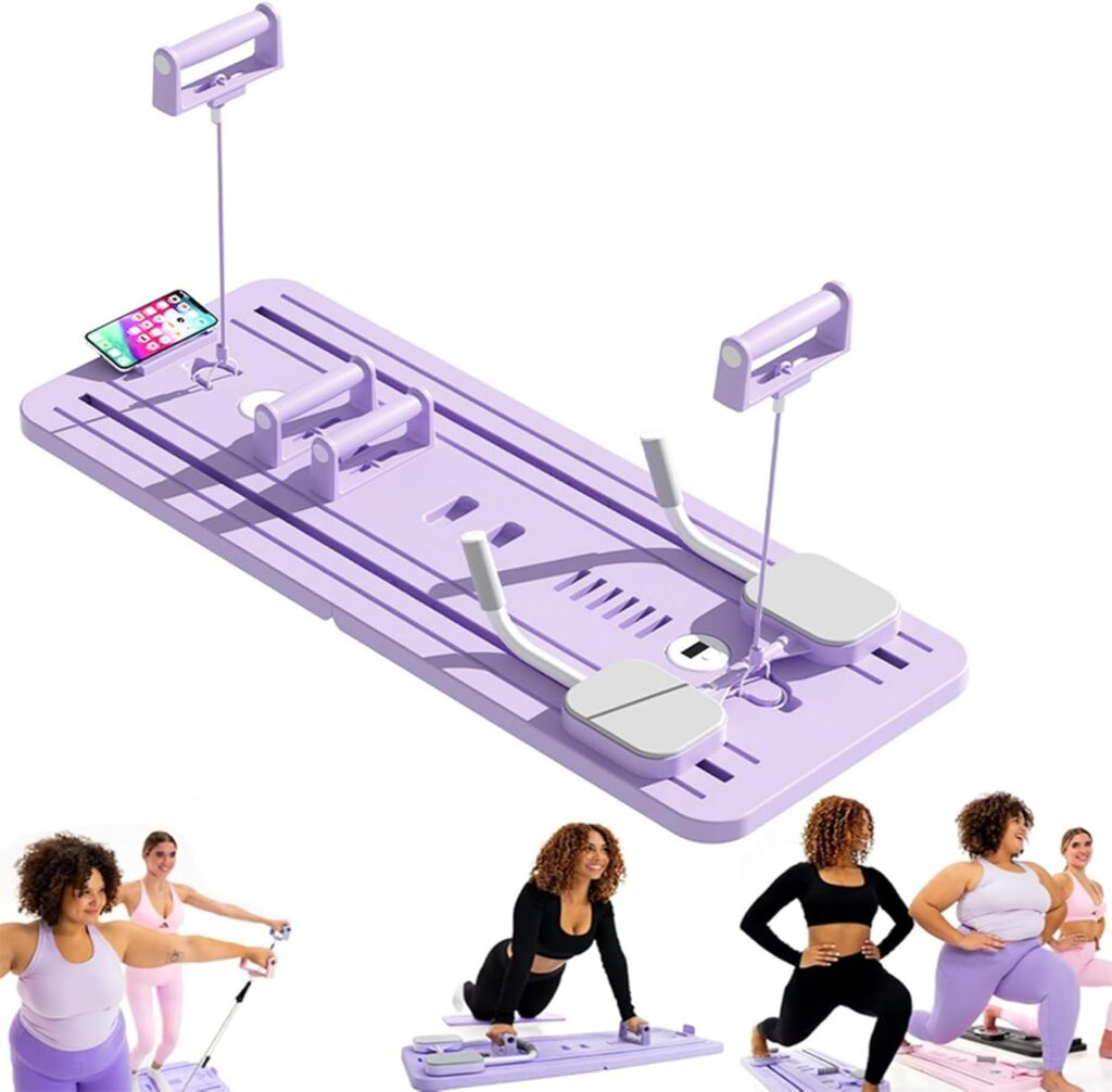 Multi-Purpose Foldable Pilates Board