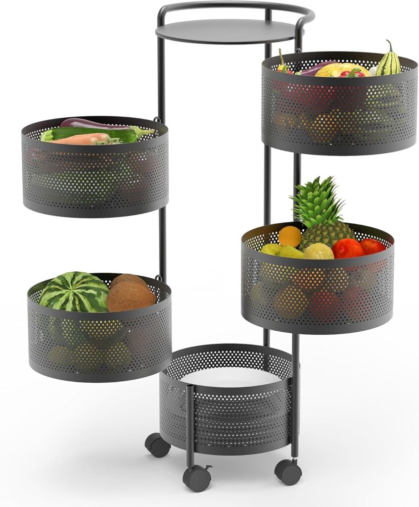 Rotating Fruit Basket