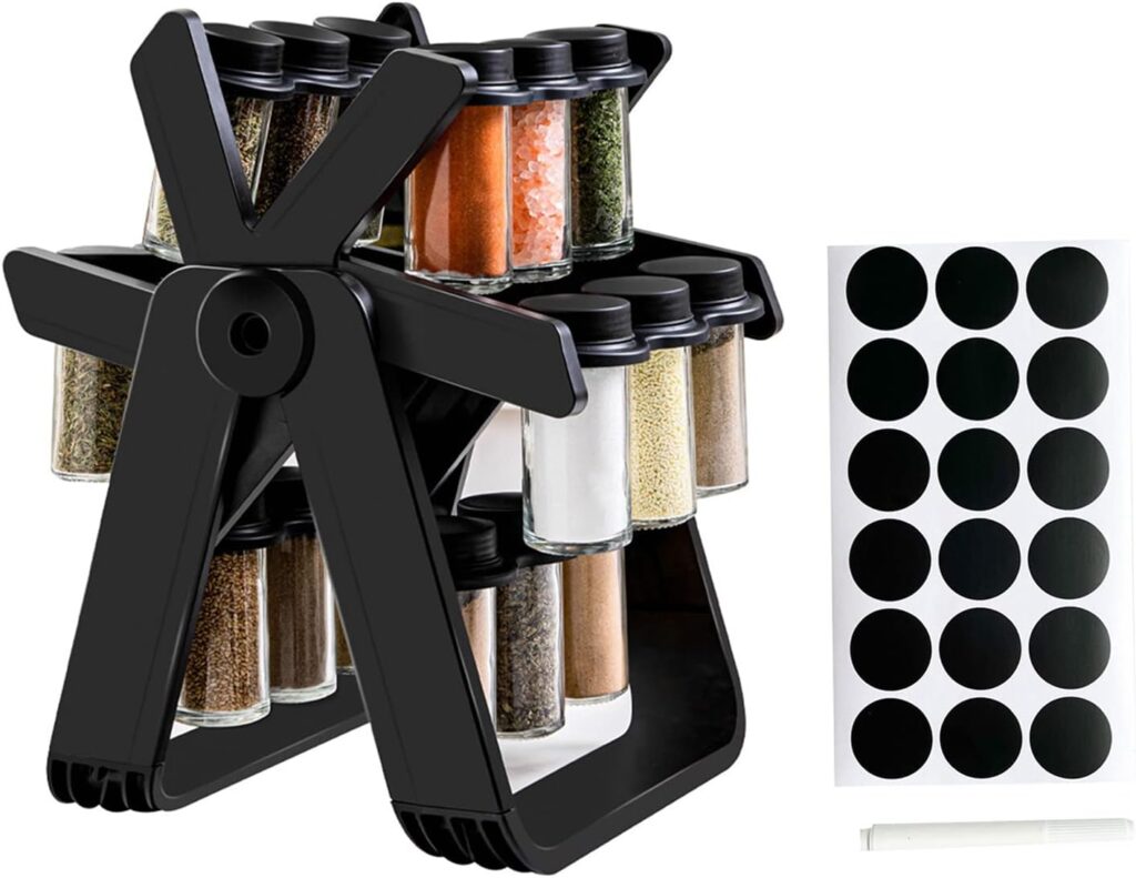 Rotating Spice Rack Organizer