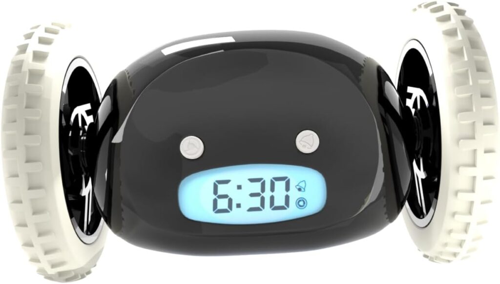 Annoying Alarm Clock on Wheels