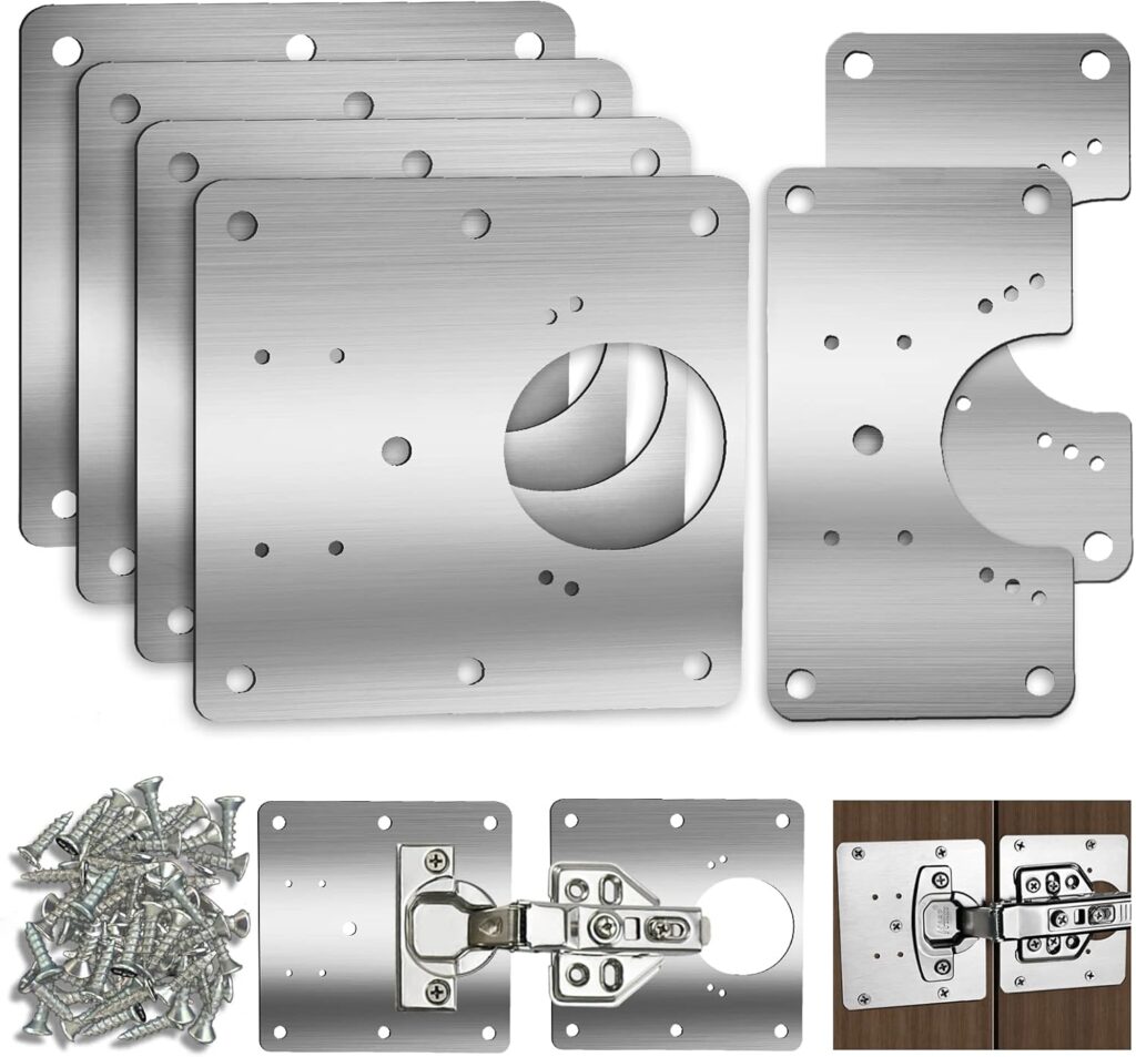 Cabinet Hinge Repair Plate