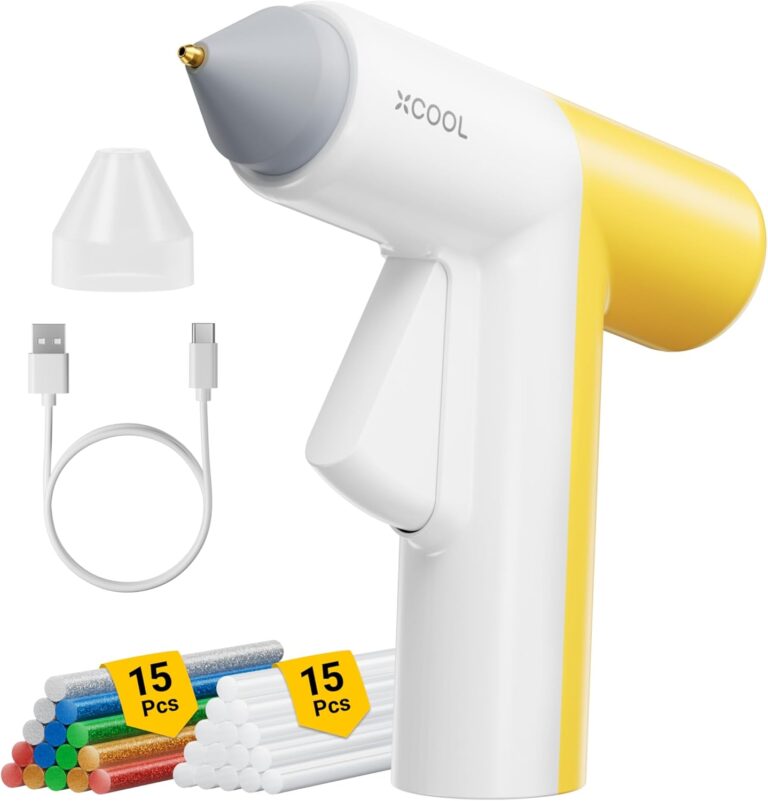 Cordless glue gun
