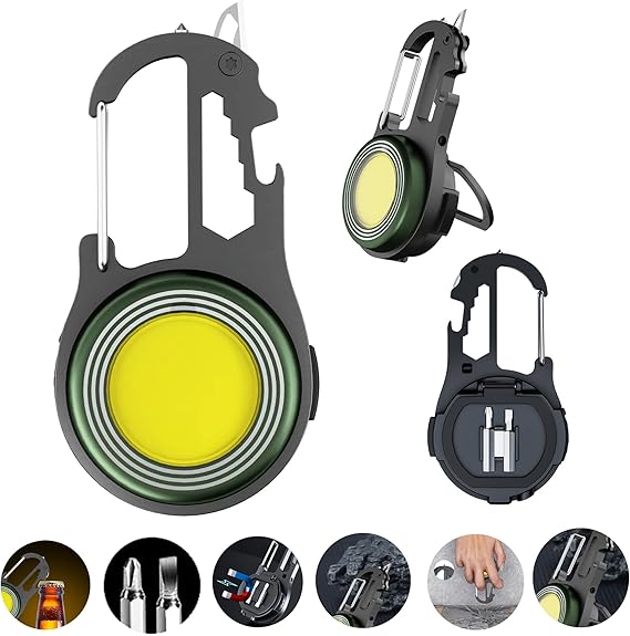 Multifunctional Keychain Flashlights