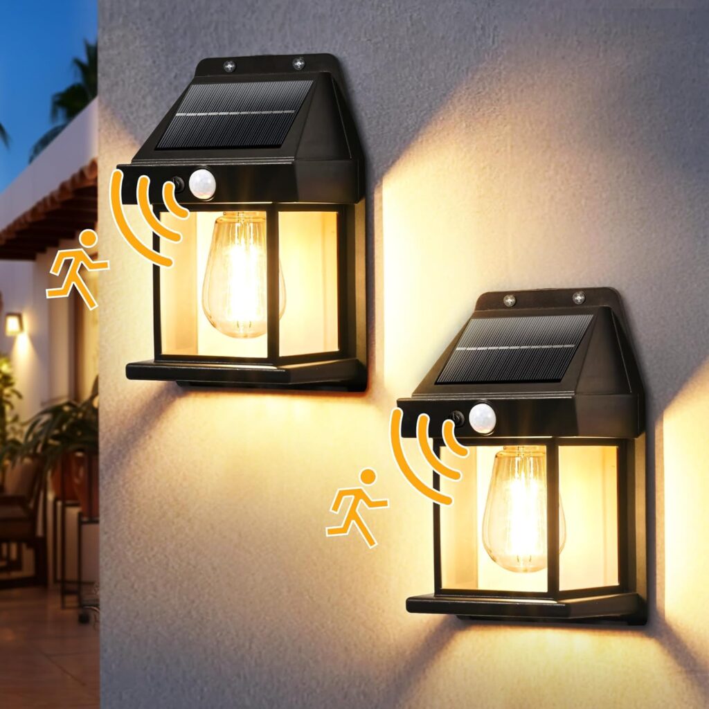 Outdoor Solar Wall Lights