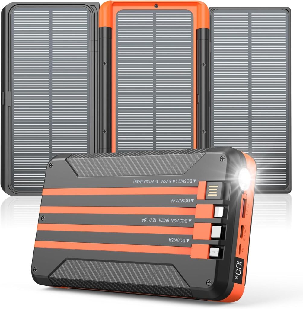 Power bank solar charger