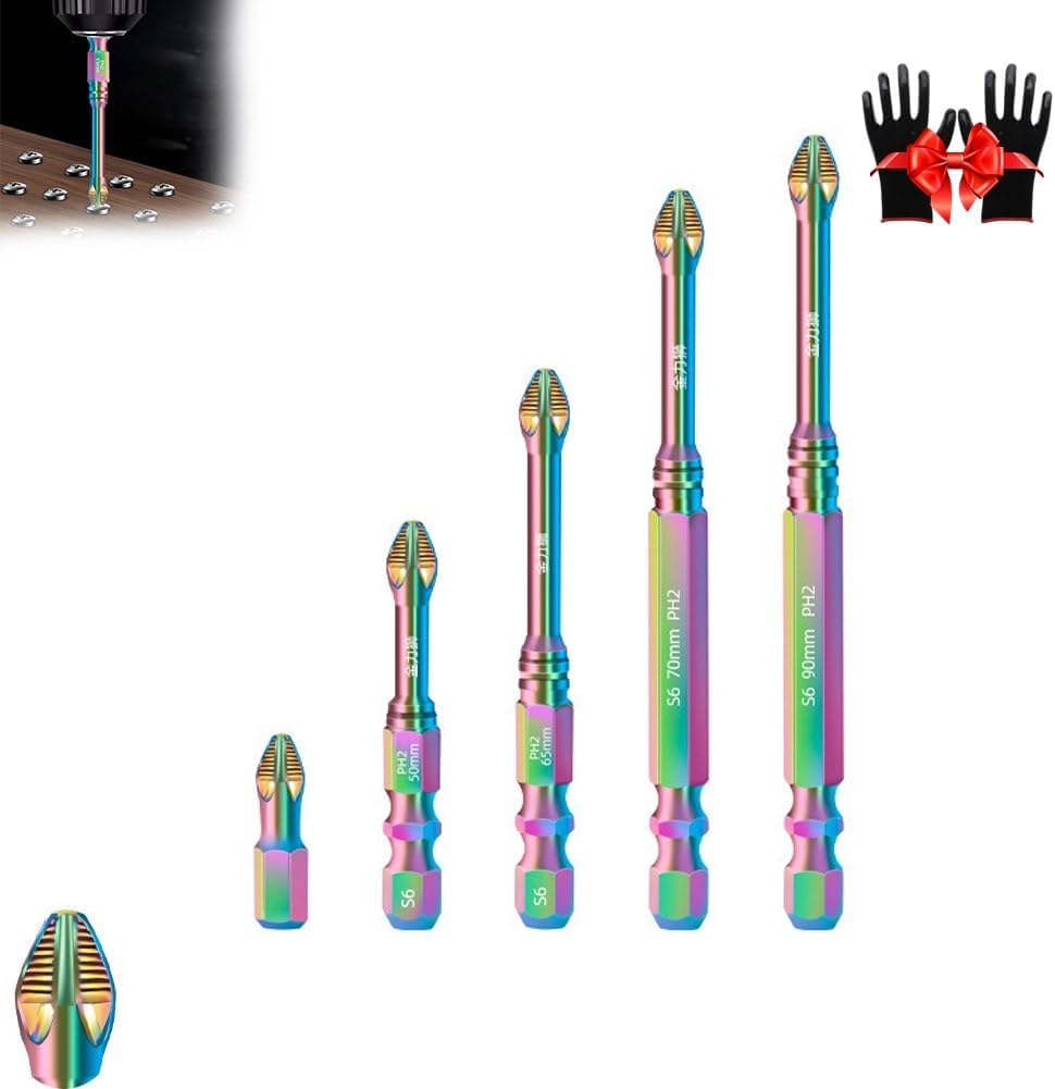 Titanium Impact Screwdriver Bit