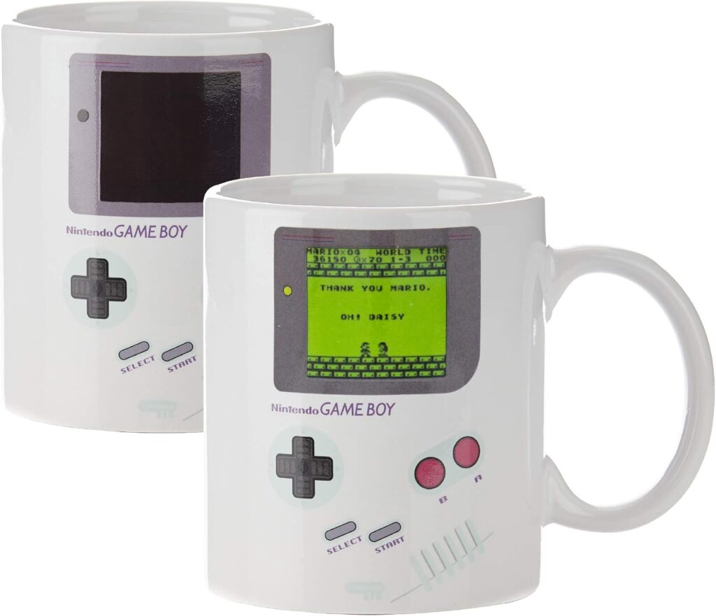 heat changing gameboy mug