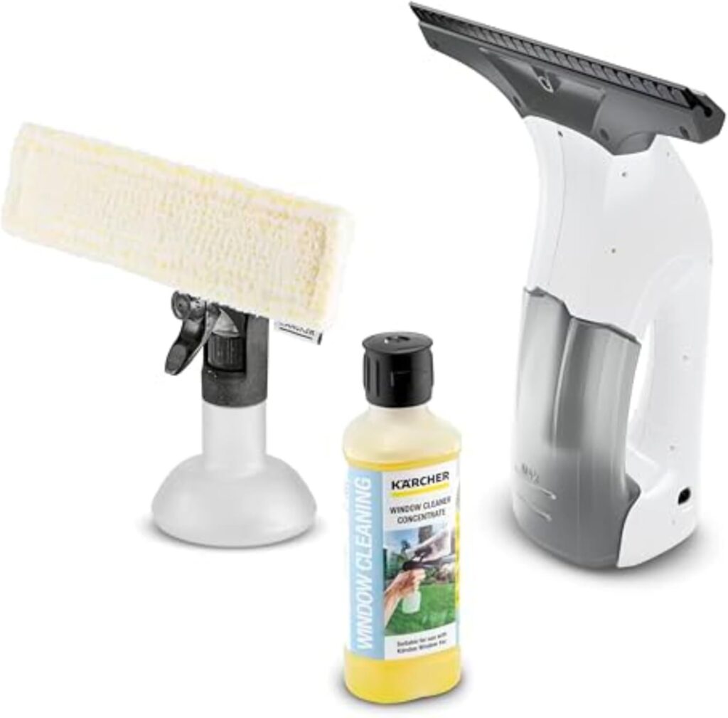 2-in-1 Window Vacuum Squeegee