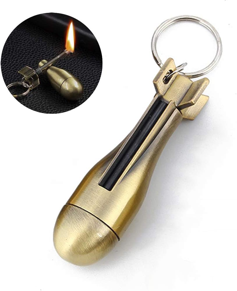 Keychain fire starter