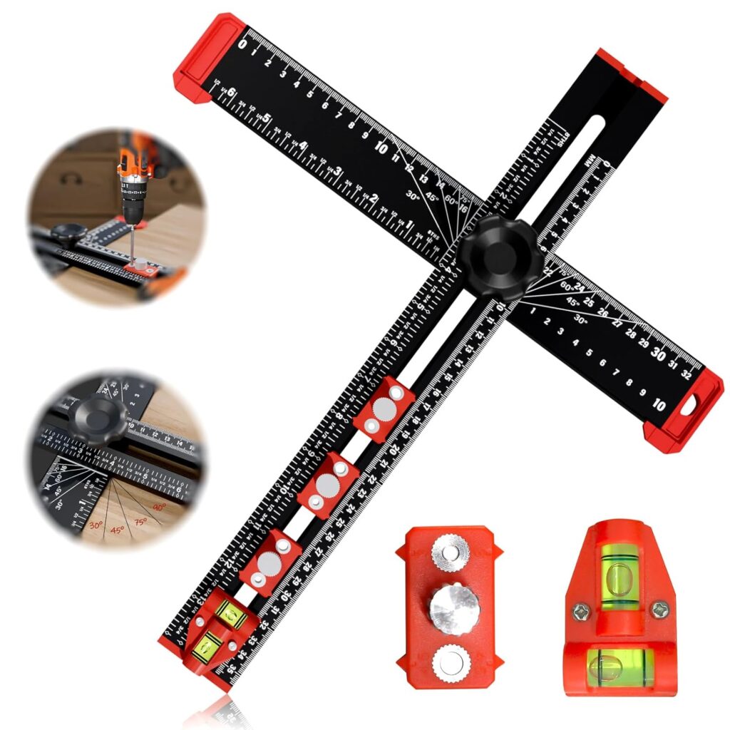 Drilling Positioning Ruler