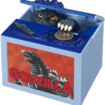 Godzilla piggy bank