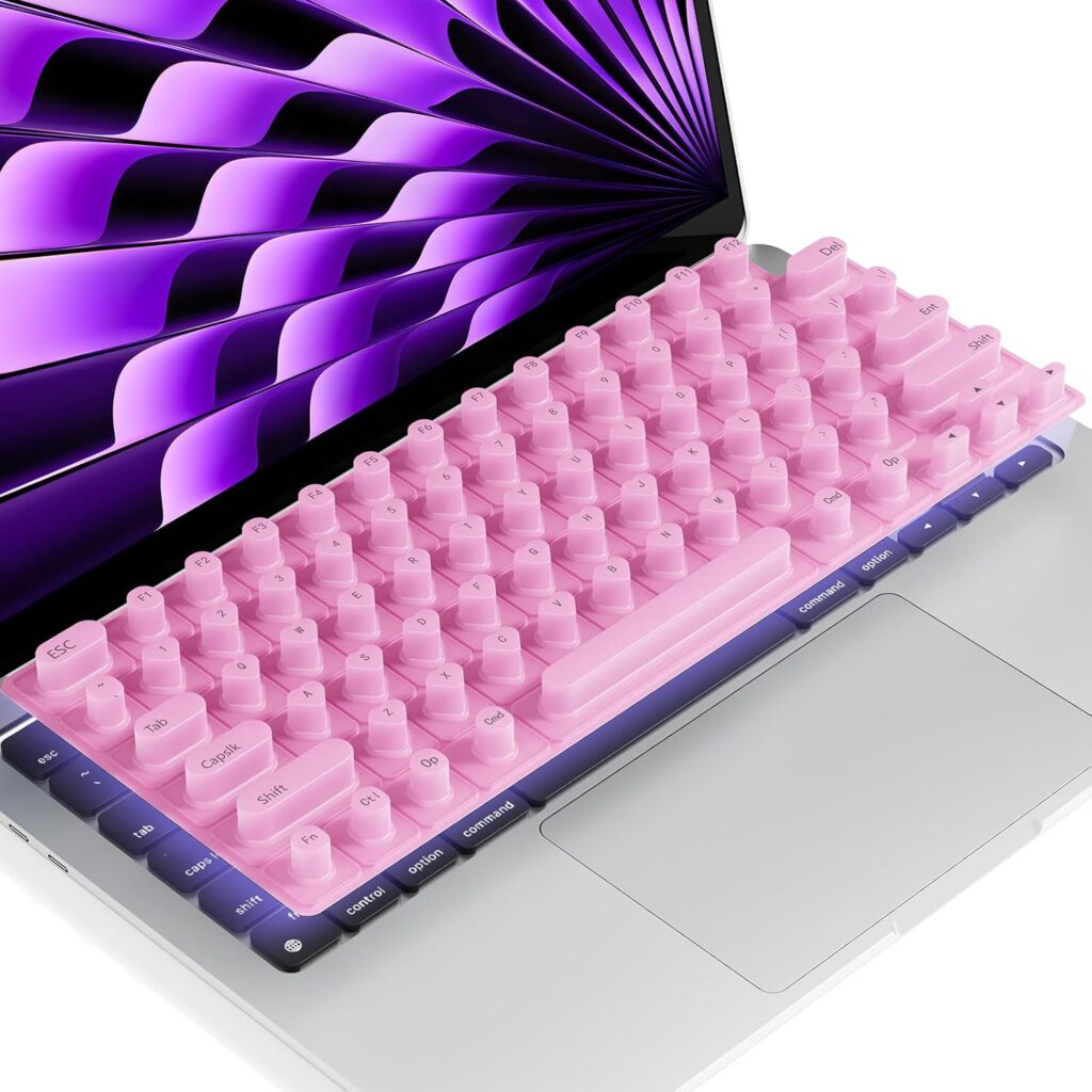 Keyboard Cover Nail-Friendly Design for Long Nails