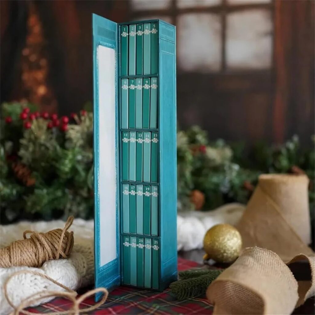 Mini Book Ornament Advent Calendar