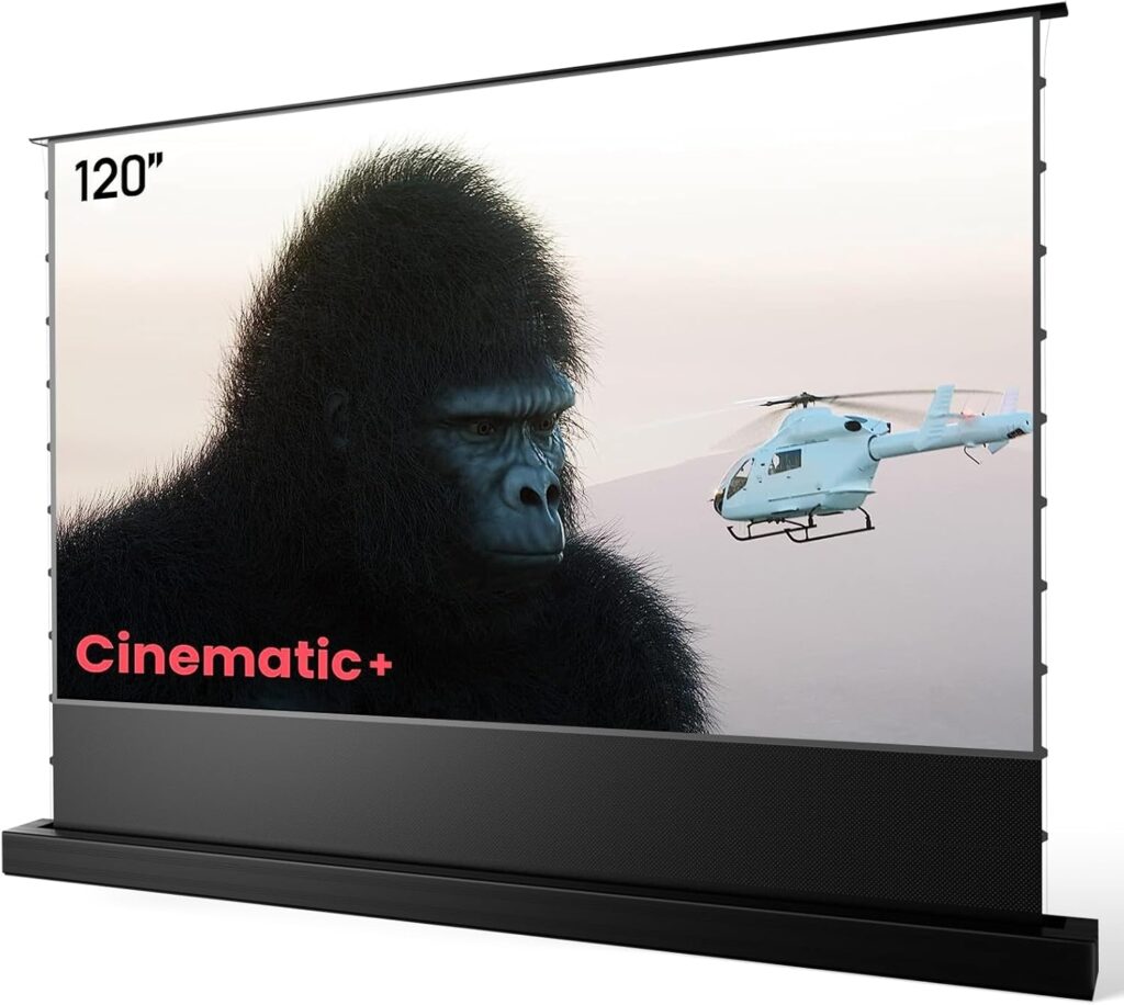 Motorized ALR Floor Rising Projector Screen