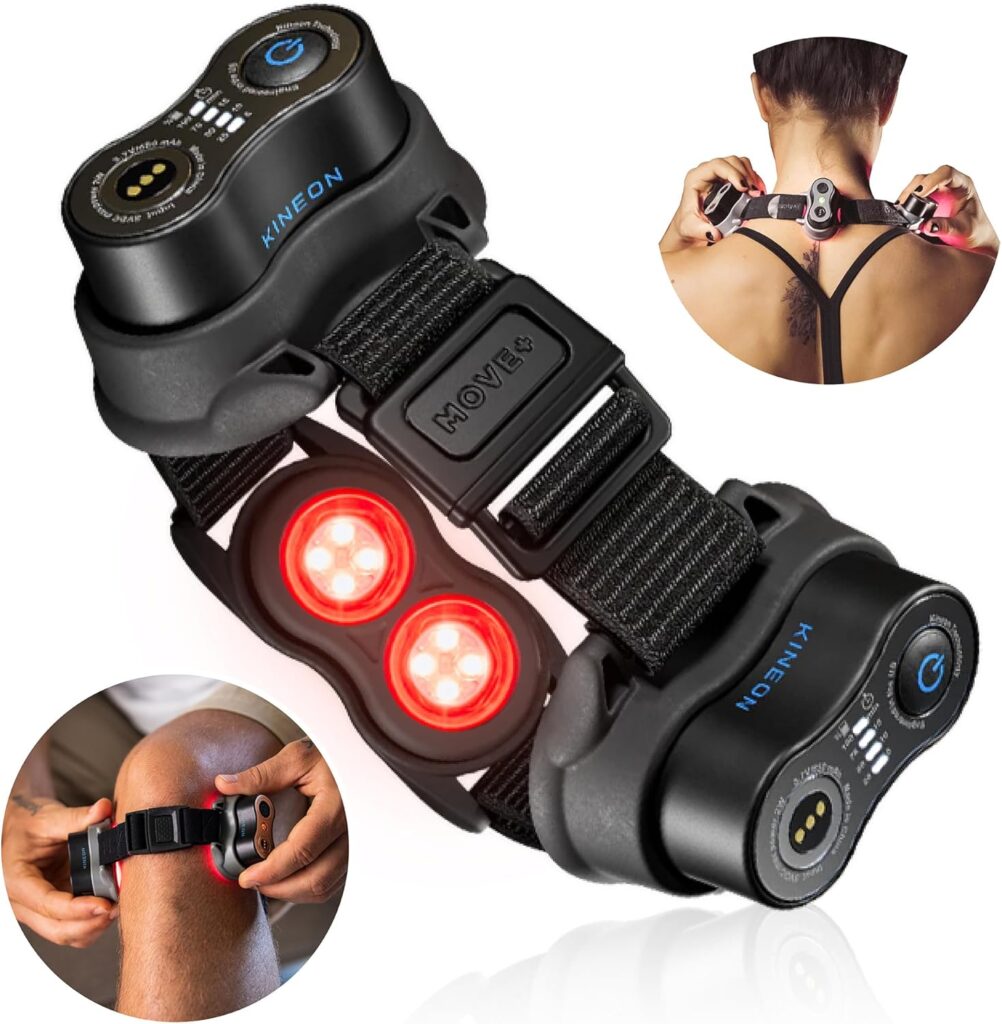 Portable Red LED Light Therapy Device