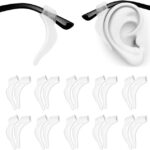 Silicone eyeglasses ear hooks