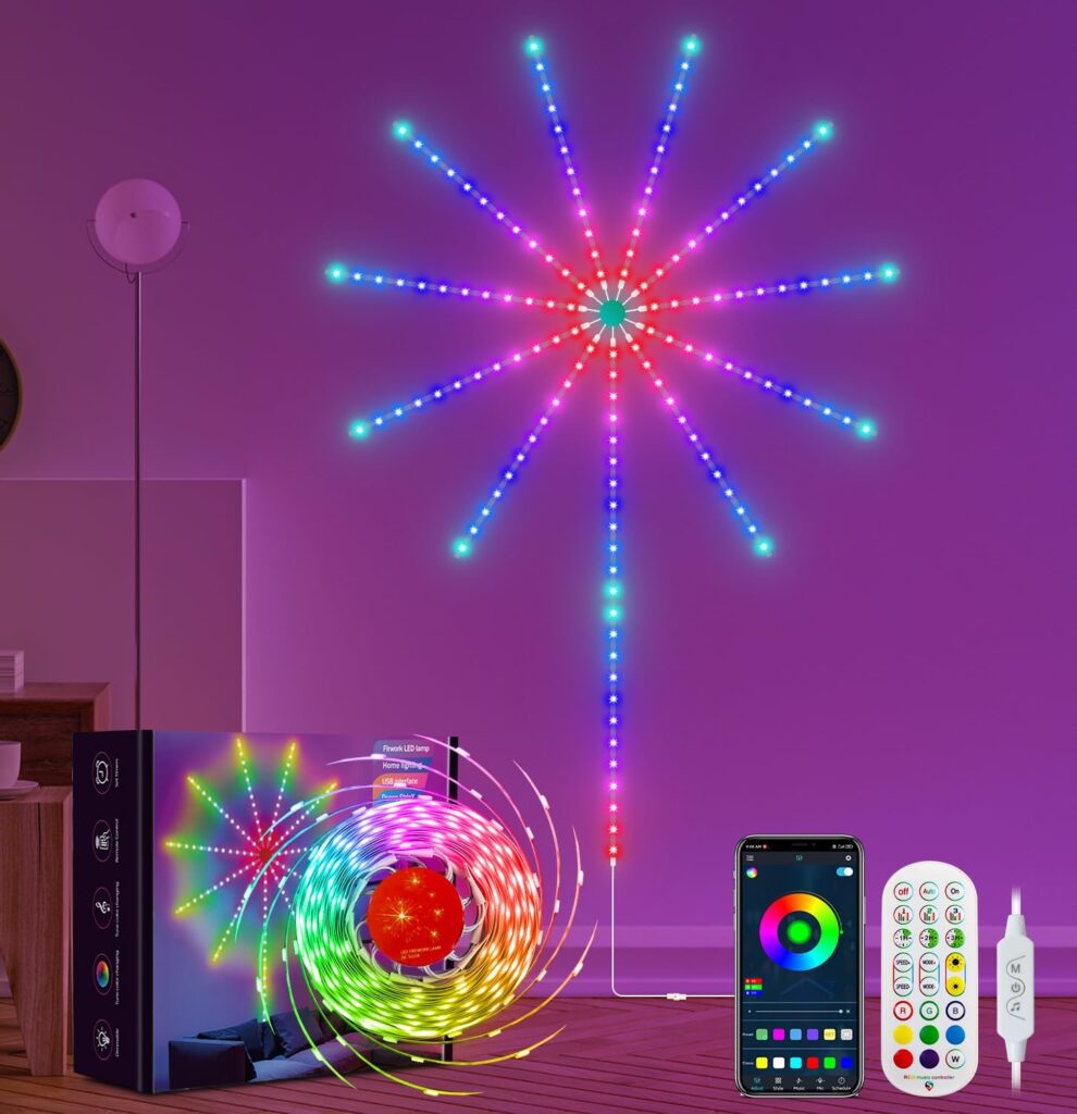 Smart Firework LED Lights