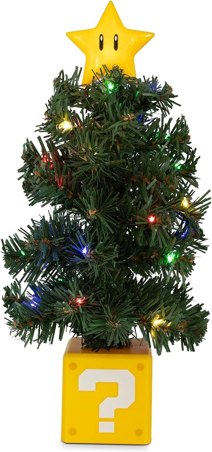 Super Mario LED Desktop Holiday Tree