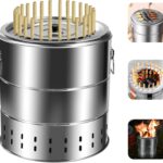 Surround Charcoal Barrel Shape Grill