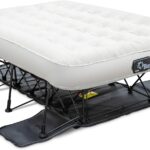 Air Mattress with Frame & Rolling Case