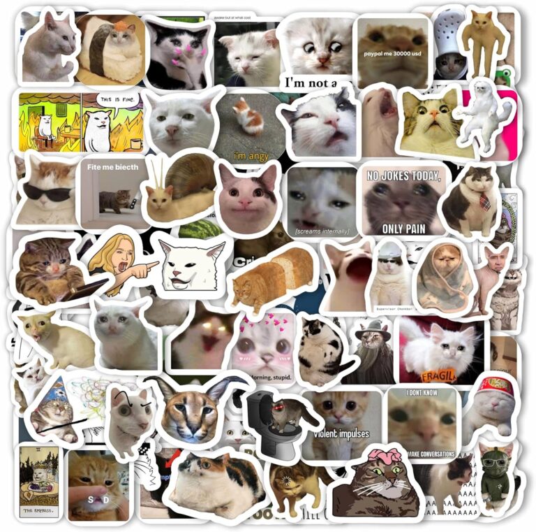Cat Meme Stickers