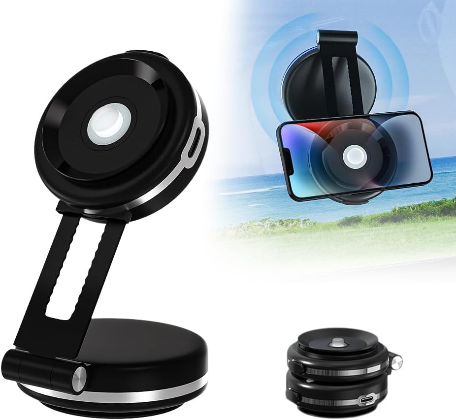 Electric Suction Cup Phone Mount