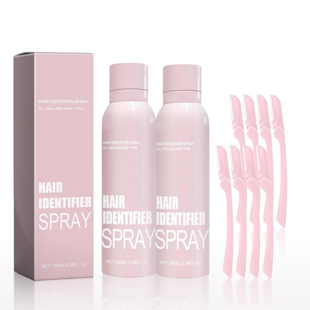 Hair Identifier Spray for Face Shaving