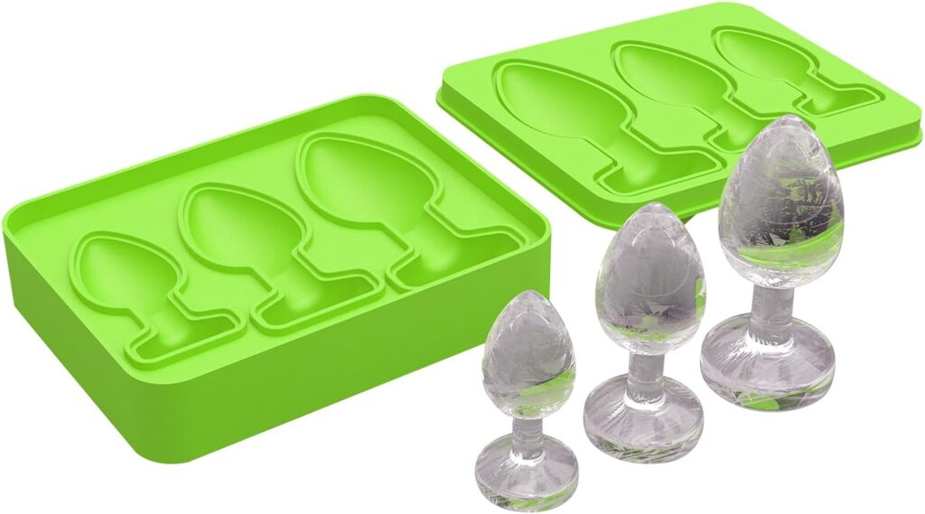 Prank Butt Plug Shaped Ice Cube Mold