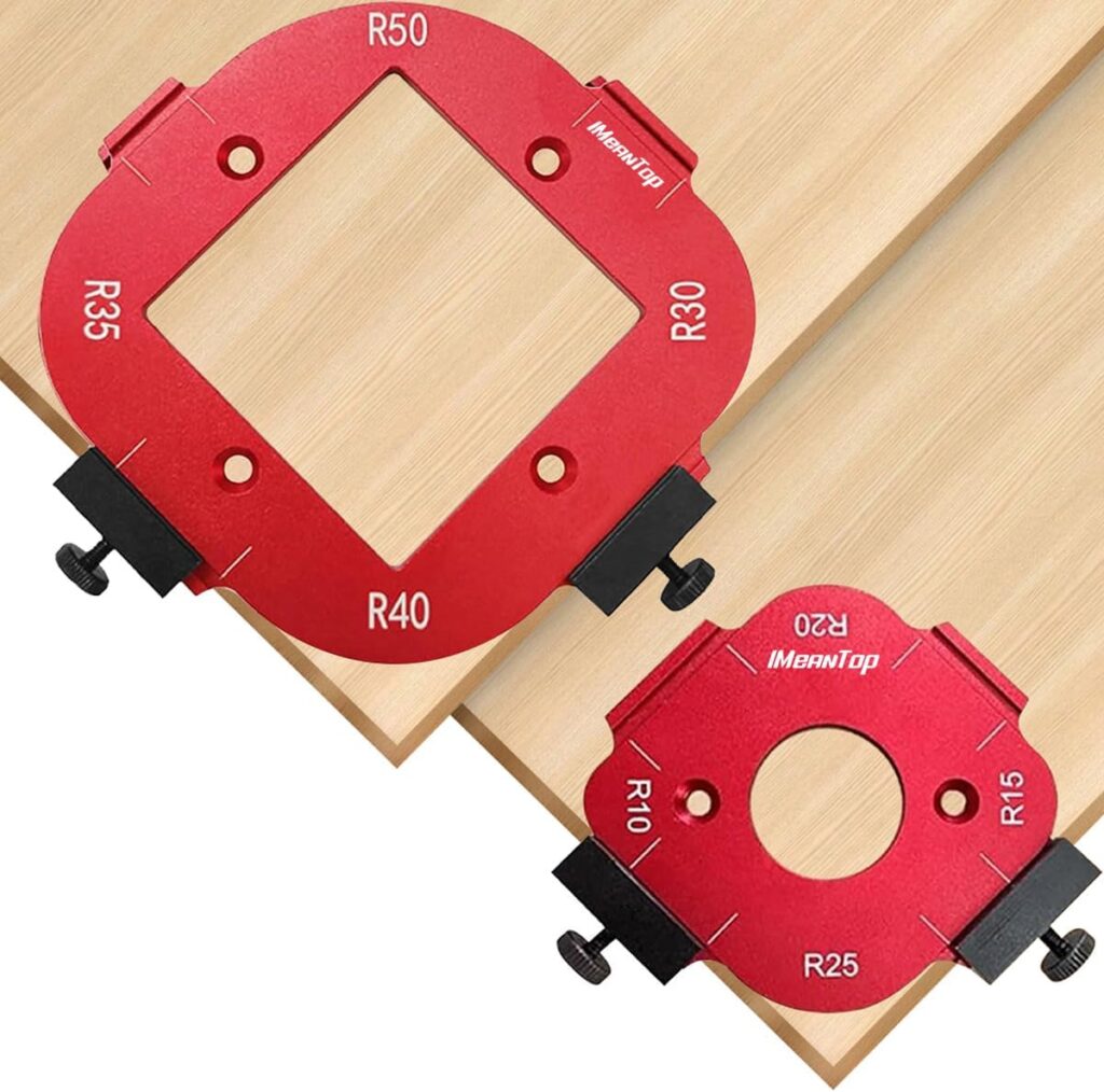 Router Corner Radius Template